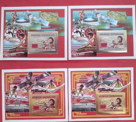 Спорт Спорт ^/--/^ ЦАР Central African Republic 2008 Mi Bl 700-71 AB Olympic  Games MNH Cv 46.00 ^_^^^ Central African Republic 2008 Mi Bl 700-71 AB Olympic Games MNH Cv 46.00 - фото фото фото
