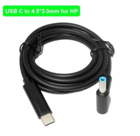 Адаптери живлення Адаптеры питания ^/--/^ PD на повербанк DC- 4.5 х 3.0 mm type c usb на hp ноутбук - фото фото фото
