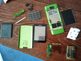 Корпуса на Nokia Корпуса на Nokia ^/--/^ Телефон по запчастям Nokia X /--/ 3-02  (RM-775) ^_^^^ Телефон по запчастинах Nokia X /--/ 3-02 (RM-775) - фото фото фото