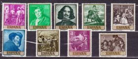 Мистецтво Искусство ^/--/^ Искусство .  Испания 1959 г  MNH -  живопись - Веласкес ^_^^^ Іспанія 1959 MNH - живопис - Веласкес - фото фото фото