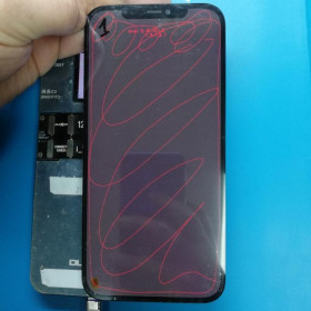 Сенсорні екрани і Дисплеї Сенсорные экраны и Дисплеи ^/--/^ Дисплей Iphone 12 pro max 1 с дефектом имеет пятно и есть небольшие пузырьки воздуха, стекло заменено. ^_^^^ Дисплей Iphone 12 pro max 1 з дефектом має пляма і є невеликі бульбашки повітря, скло замінено. - фото фото фото