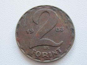 Угорщина Венгрия ^/--/^ Венгрия 2 форинта 1983 года #18212 ^_^^^ Угорщина 2 форинти 1983 року #18212 - фото фото фото