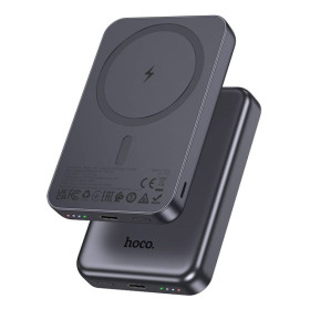 Зовнішні акумулятори (Power Bank) Внешние аккумуляторы (Power Bank) ^/--/^ Power bank Hoco J /--/ 160 5000 mAh з бездротовою зарядкою 5 /--/ W повербанк Black ^_^^^ Power bank Hoco J /--/ 160 5000 mAh с беспроводной зарядкой 5 /--/ W Black - фото фото фото