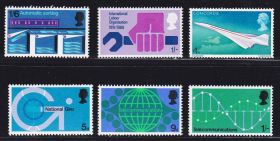 Транспорт Транспорт ^/--/^ Транспорт. Авиация.  Великобритания 1969 г MNH - ^_^^^ Транспорт. Авіація. 1969 — Велика Британія — MNH - фото фото фото