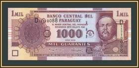Парагвай Парагвай ^/--/^ Парагвай 1000 гуарани 2005 P-222  (222 /--/ b) UNC ^_^^^ Парагвай 1000 гуарані 2005 P-222 (222 /--/ b) UNC - фото фото фото