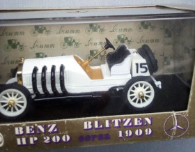 : Закордонні : Зарубежные ^/--/^ Brumm 1:43 MERCEDES BLITZEN 200 HP Corsa 1909 - фото фото фото