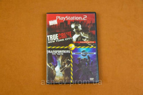 Диски з відеоіграми Диски с видеоиграми ^/--/^ Диск для Playstation 2 (Для чіпованих приставок), ігри True Crime - New York City, Transformers, Gen ^_^^^ Диск для Playstation 2 (Для чипированных приставок), игры True Crime - New York City, Transformers, Gen - фото фото фото