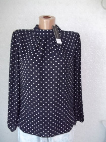 Блузки, сорочки Блузки, рубашки ^/--/^ Prom         ( S - 44 р ) Dorothy Perkins Женская блузка рубашка в горошек кофта  Новая Великобритания ^_^^^ Prom (S - 44 р) Dorothy Perkins Жіноча блузка сорочка в горошок кофта Нова Велика Британія - фото фото фото
