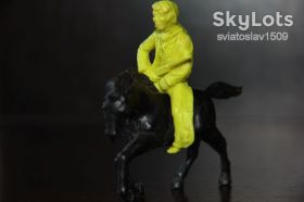 Фігурки, солдатики Фигурки, солдатики ^/--/^ ковбой на коне Domplast ФРГ 60-65 /--/ мм ^_^^^ ковбой на коні Domplast ФРН 60-65 мм - фото фото фото