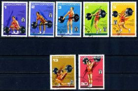 Спорт Спорт ^/--/^ Куба. Тяжёлая атлетика  (серия) 1973 г. ^_^^^ Куба. Важка атлетика (серія) 1973 - фото фото фото