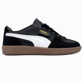 Кросівки Кроссовки ^/--/^ Puma Palermo Leather Black White Gum 36 37 - фото фото фото