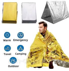 Інше Другое ^/--/^ Ковдра, рятувальна, термоковдра, термо, ковдра, Emergency, Blanket, 160 /--/ x /--/ 210 ^_^^^ Одеяло, спасательное, термоодеяло, термо, одеяло, Emergency, Blanket, 160 /--/ x /--/ 210 - фото фото фото