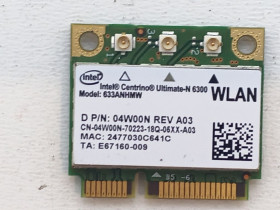 Wi-Fi адаптери Wi-Fi адаптеры ^/--/^ Б/У Wi-Fi модуль на Dell Latitude E /--/ 6420  (model-633 /--/ ANHMW) ^_^^^ Б/У Wi-Fi модуль на Dell Latitude E /--/ 6420 (model-633 /--/ ANHMW) - фото фото фото