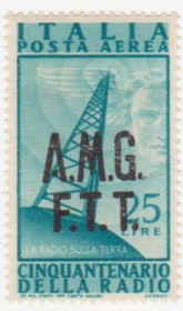 Італія, Ватикан Италия, Ватикан ^/--/^ Италия     (Триест Зона А) 1947   г. № 31 ** ^_^^^ Італія (1947 р. No 31 **) - фото фото фото