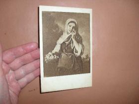 СРСР СССР ^/--/^ Девочка с корзинкой. Худ. Мурильо ^_^^^ Дівчинка з кошиком. Худ. Мурільйо - фото фото фото