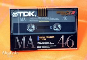 Касети Кассеты ^/--/^ Аудио кассета TDK MA 46 Япония 1990 JP Market МЕТАЛЛ Metal запечатана ^_^^^ Аудіо касета TDK MA 46 Японія 1990 JP Market МЕТАЛЛ Metal запечатана - фото фото фото
