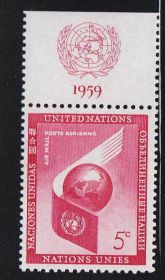 Інші країни Другие страны ^/--/^ ZM -  UN / ООН  1959 г  MNH ^_^^^ ZM - UN / ООН 1959 - фото фото фото