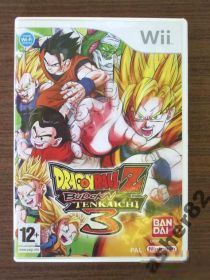 Диски з відеоіграми Диски с видеоиграми ^/--/^ Игра на Nintendo Wii &amp;quot;Dragon Ball Z: Budokai Tenkaichi 3&amp;quot;      (PAL) ^_^^^ Гра на Nintendo Wii &amp;quot;Dragon Ball Z: Budokai Tenkaichi 3&amp;quot; (PAL) - фото фото фото