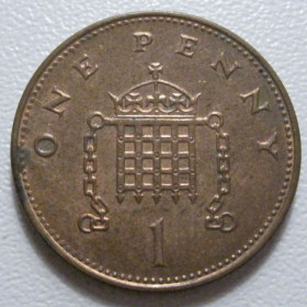 Єлизавета II (після ) Елизавета II (после ) ^/--/^ Велика Британія 1 пенні 1998 року 43135 ^_^^^ Великобритания 1 пенни 1998 года 43135 - фото фото фото