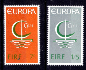 Швейцарія Швейцария ^/--/^ Ирландия  1966 г  MNH -  ЕВПРПА СЕПТ / EUROPA  CEPT - ^_^^^ Ірландія 1966 р MNH - ЄВПРПА СЕПТ / EUROPA CEPT - фото фото фото