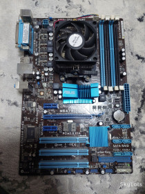 Материнські плати Материнские платы ^/--/^ Материнська плата Asus M /--/ 4 /--/ A /--/ 785 /--/ T-M - фото фото фото