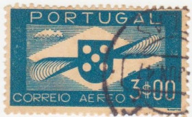 Португалія Португалия ^/--/^ Португалия   1941 г.№  619 гашеная ^_^^^ Португалія 1941 р. No 619 гашена - фото фото фото