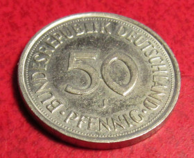 НДР, ФРН ГДР, ФРГ ^/--/^ 50 пфеннигов 1990 Германия ^_^^^ 50 пфенігів 1990 Німеччина - фото фото фото