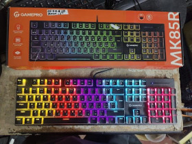 Клавіатури Клавиатуры ^/--/^ Игровая клавиатура с подсветкой RGB GamePro MK /--/ 85 /--/ R Red Switch USB № 25150830/1 ^_^^^ Ігрова клавіатура з підсвічуванням RGB GamePro MK /--/ 85 /--/ R Red Switch USB No 25150830/1 - фото фото фото
