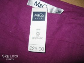Спідниці Юбки ^/--/^ Новая  юбка "M&amp;Co" р.54 лен 55% англ. цена 26 фунтов ^_^^^ Нова спідниця "M&amp;Co" р.54 лен 55% англ. ціна 26 фунтів - фото фото фото
