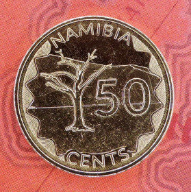Намібія Намибия ^/--/^ Намибия Намібія 50 центов 2025 UNC ^_^^^ Намибия Намибия 50 центов 2025 UNC - фото фото фото