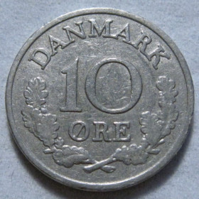 Данія Дания ^/--/^ Данія 10 ере 1961 року #6 /--/ П /--/ 332 ^_^^^ Дания 10 эре 1961 года #6 /--/ П /--/ 332 - фото фото фото