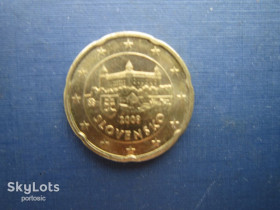 Словаччина Словакия ^/--/^ Монета 20 евроцентов Словакия 2009 ^_^^^ Монета 20 євроцентів Словаччина 2009 - фото фото фото