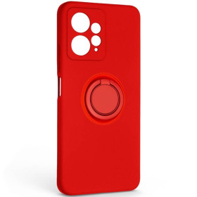 Чохли, бампера Чехлы, бампера ^/--/^ Чохол Fiji Holder Ring для Xiaomi Redmi Note 12 бампер з кільцем підставкою Red ^_^^^ Чехол Fiji Holder Ring для Xiaomi Redmi Note 12 бампер с кольцом подставкой Red - фото фото фото