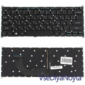 Клавіатури Клавиатуры ^/--/^ Клавиатура для ноутбука ACER (AS: SF /--/ 514-51) ukr, black, без фрейма, подсветка клавиш (ОРИГИНАЛ) ^_^^^ Клавіатура для ноутбука ACER (AS: SF /--/ 514-51) ukr, black, без фрейму, підсвічування клавіш (ОРИГІНАЛ) - фото фото фото