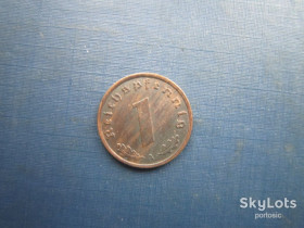 Колумбія Колумбия ^/--/^ Монета 1 пфеніг Німеччина Рейх 1938 А бронза свастика ^_^^^ Монета 1 пфенниг Германия Рейх 1938 А бронза свастика - фото фото фото