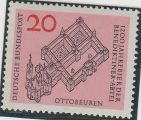 НДР, ФРН ГДР, ФРГ ^/--/^ Германия Німеччина ФРН 1964 монастир ^_^^^ Германия ФРГ 1964 монастырь - фото фото фото
