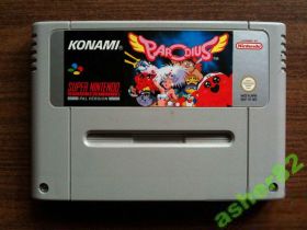 Диски з відеоіграми Диски с видеоиграми ^/--/^ Игра на Super Nintendo SNES &amp;quot;Parodius&amp;quot;         (PAL) ^_^^^ Гра на Super Nintendo SNES &amp;quot;Parodius &amp;quot; (PAL) - фото фото фото