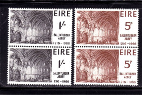 Ірландія Ирландия ^/--/^ Ирландия  1966 г MNH - архитектура - пары ^_^^^ 1966 — Ірландія — архітектура — пари - фото фото фото