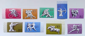 СРСР - СССР - ^/--/^ СССР 1977 Летние Олимпийские игры в Москве, 9 марок, MNH ^_^^^ СРСР 1977 Літні Олімпійські ігри в Москві, 9 марок, MNH - фото фото фото