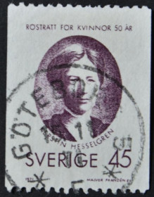 Інше Другое ^/--/^ Швеция Феминистка и политик Хессельгрен Керстин 1971 ^_^^^ Швеція Феміністка і політик Хессельгрен Керстін 1971 - фото фото фото