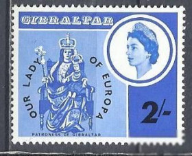 Інші країни Другие страны ^/--/^ Гибралтар 1966 Леди Европа 1 /--/ м. ^_^^^ Гібралтар 1966 Леді Європа 1 /--/ м. - фото фото фото