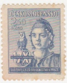 Чехословаччина Чехословакия ^/--/^ Чехословакия  1945 г № 473 ^_^^^ Чехословаччина 1945 р. No 473 - фото фото фото