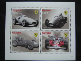 Спорт Спорт ^/--/^ ГАЙАНА, АВТО   ( К.Ц. 8.5 ЕВРО) 2009, MNH ^_^^^ ГАЙАНА, АВТО (К.Ц. 8.5 ЄВРО) 2009, MNH - фото фото фото