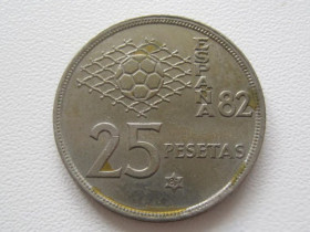 Іспанія Испания ^/--/^ Испания 25 песет 1980  (81) года 32193 ^_^^^ Іспанія 25 песет 1980 (81) року 32193 - фото фото фото