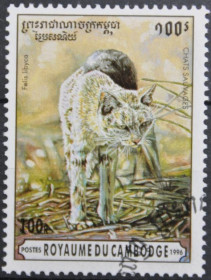 Інше Другое ^/--/^ Камбоджа Фауна Дикие кошки 1996 ^_^^^ Камбоджа Фауна Дикі кішки 1996 - фото фото фото
