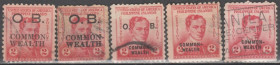 Філіппіни Филиппины ^/--/^ Филиппины Філіппіни 1938 особистості наддруківка ^_^^^ Филиппины Филиппины 1938 личности надпечатка - фото фото фото