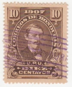 Північна Америка Северная Америка ^/--/^ Гондурас  1907 г. № 117 гашеная ^_^^^ Гондурас 1907 р. No 117 гашена - фото фото фото