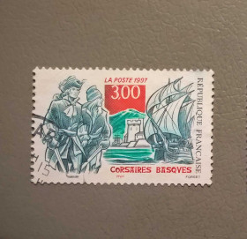 Транспорт Транспорт ^/--/^ Франция Транспорт Парусник Костюм 1997 ^_^^^ Франція Транспорт Парусник Костюм 1997 - фото фото фото