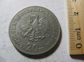 - року - года ^/--/^ 20 Злотих Злотых Польща Польша Новотко 1976 рік ^_^^^ 20 Злотых Злотых Польша Польша Новотко 1976 год - фото фото фото