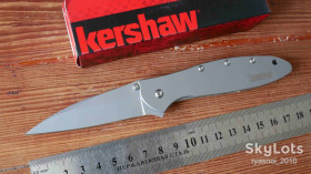 Ножі, мультітули Ножи, мультитулы ^/--/^ Kershaw Leek 1660 Сталь, 8 /--/ Cr /--/ 13 /--/ MoV Grey, Replica, EDC, Frame Lock - фото фото фото